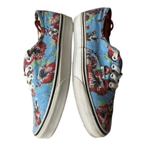 VANS Aloha Yoda Star Wars Blue Shoes Men 6 Women 7.5 May The Force Be With You - Picture 5 of 11